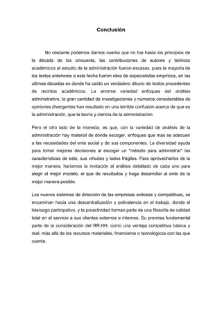 Trabajo Modelos Administrativos