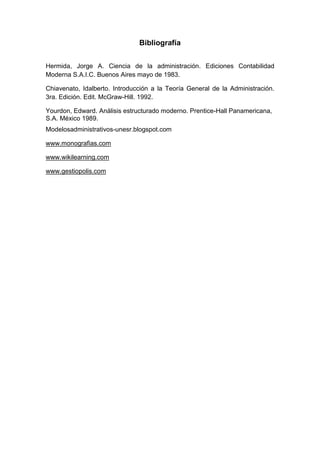 Trabajo Modelos Administrativos