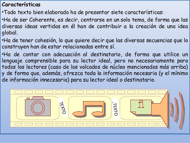el texto en multimedia