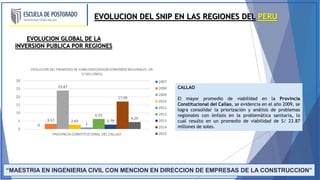 Snip Region TRABAJO N° 01 REGIONES SNIP EN TODO EL SISTEMA | PPTX