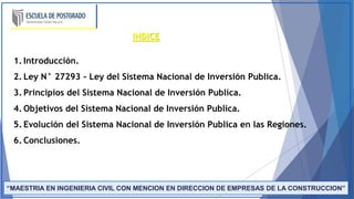 Snip Region TRABAJO N° 01 REGIONES SNIP EN TODO EL SISTEMA | PPTX
