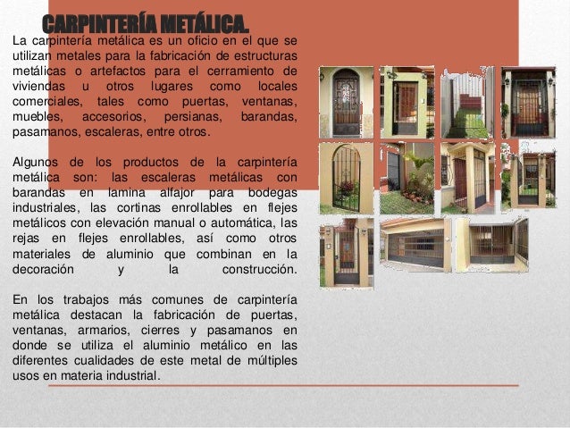 trabajo n1 proyecto de estructura ventajas y desventajas de las barandas metalicas