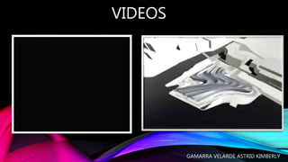 VIDEOS
GAMARRA VELARDE ASTRID KIMBERLY
 