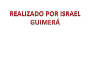 Trabajo Napoleón Israel Guimerá