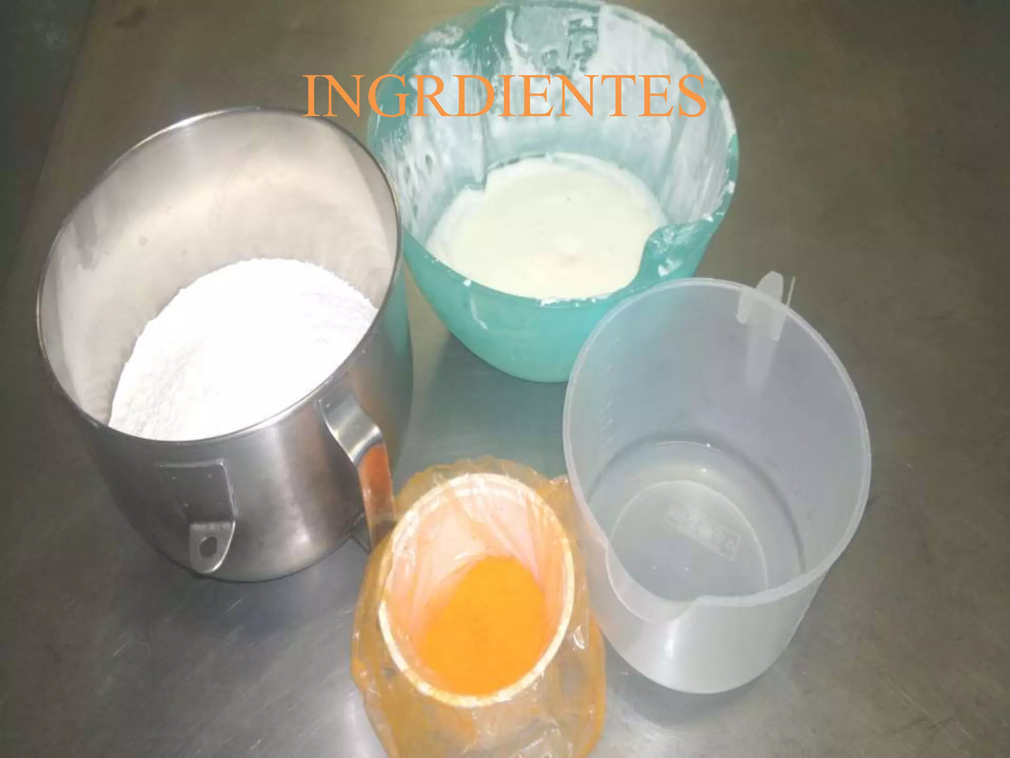 INGRDIENTES