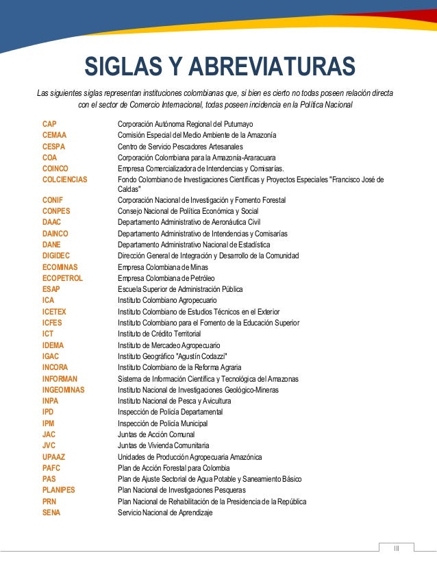 Análisis de Política Comercial de Colombia Análisis de Política Comercial de Colombia