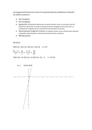 Trabajo final matematicas