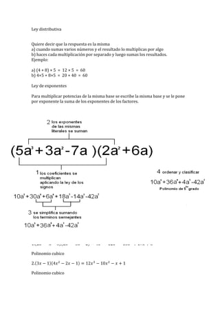 Trabajo final matematicas