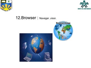 12.Browser : Navegar ,visor.
 