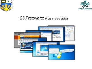 25.Freeware: Programas gratuitos
 
