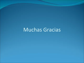 Muchas Gracias 