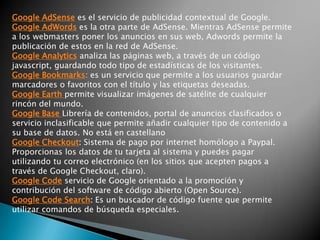 PicasaEs el software gratuito de Google que permite modificar y mejorar tus fotos. Podrás compartir tus mejores fotos con amigos y familiares con tan solo apretar un botón.