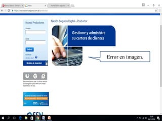Error en imagen.
 