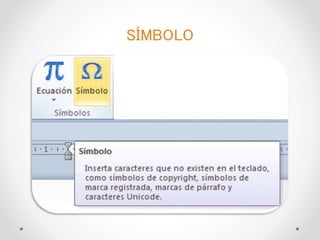 SÍMBOLO
 