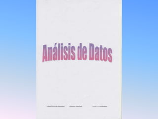 Trabajo práctico de estadística