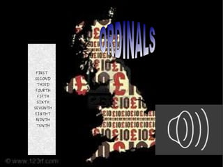 FIRST
SECOND
THIRD
FOURTH
FIFTH
SIXTH
SEVENTH
EIGTHT
NINTH
TENTH
 