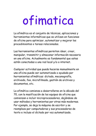 ofimatica