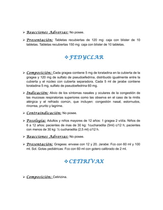 Quantrel Trabajo primera parte guia farmacologica nuevo 3 | DOC