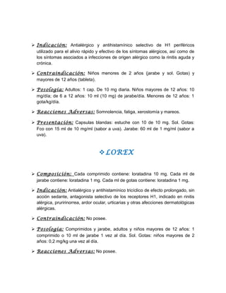 Quantrel Trabajo primera parte guia farmacologica nuevo 3 | DOC