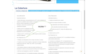 FALTAN “:” 
 