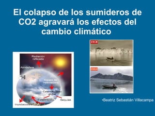 El colapso de los sumideros de CO2 agravará los efectos del cambio climático   ,[object Object]