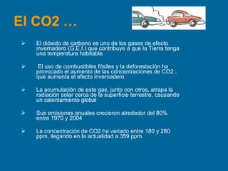 cambio climático | PPT