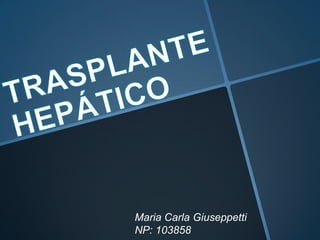 Maria Carla Giuseppetti
NP: 103858
 