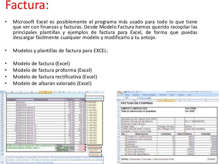 glosario de excel