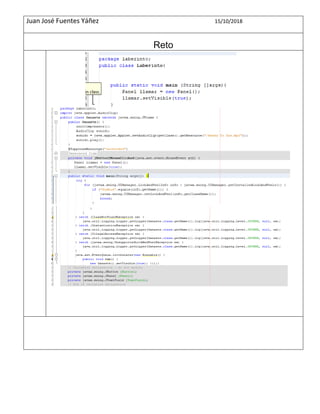 Juan José Fuentes Yáñez 15/10/2018
Reto
 