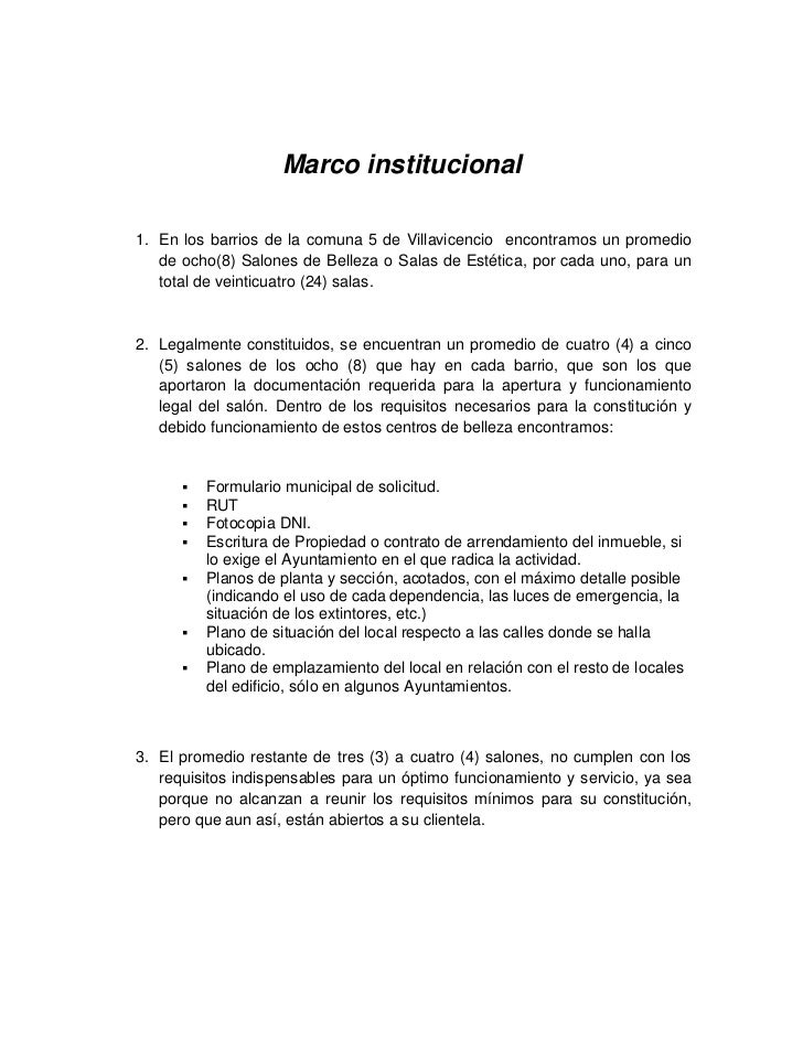 Trabajo salones de belleza