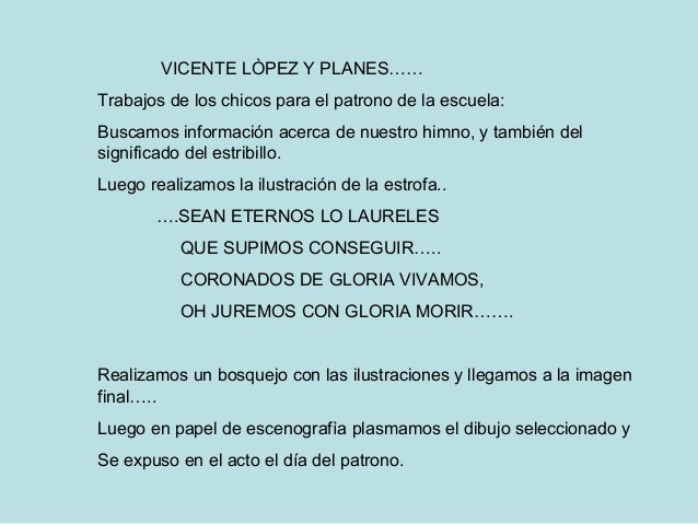 Trabajos Dia Del Himno Nacional Argentino