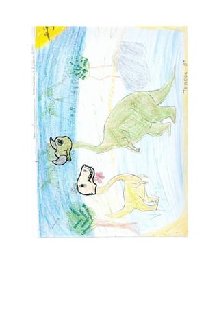 Trabajos dinosaurio 5º