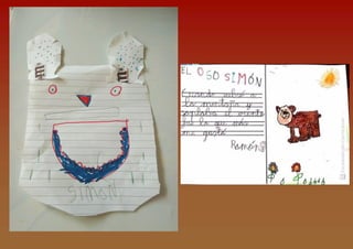 Día do LIBRO- El oso Simón-  Traballos 1º primaria