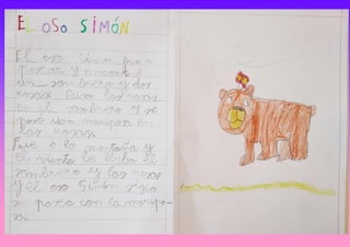 Día do LIBRO- El oso Simón-  Traballos 1º primaria