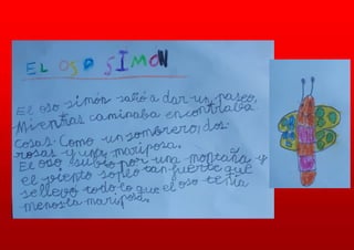 Día do LIBRO- El oso Simón-  Traballos 1º primaria
