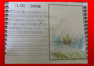 Día do LIBRO- El oso Simón-  Traballos 1º primaria