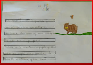 Día do LIBRO- El oso Simón-  Traballos 1º primaria