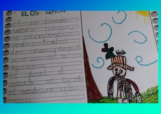 Día do LIBRO- El oso Simón-  Traballos 1º primaria