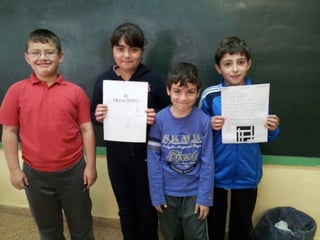 Trabajos el principito 3º a