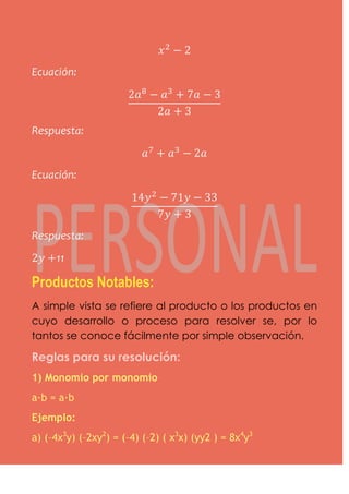 Trabajo semestral de matemáticas =)