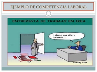 EJEMPLO DE COMPETENCIA LABORAL