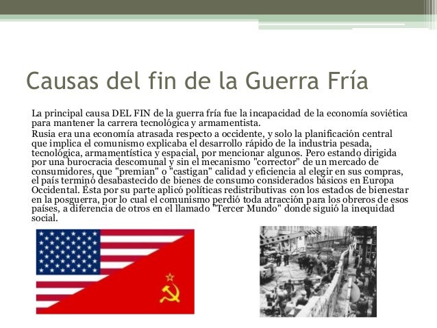 Fin de la Guerra Fria