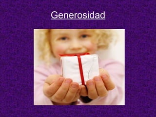Generosidad 