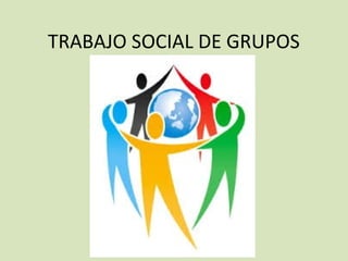 TRABAJO SOCIAL DE GRUPOS
 