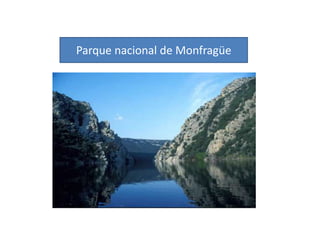 Parque natural de Cornalvo: está a unos 10 km de la ciudad de Mérida, en la comunidad autónoma de Extremadura, España. La capacidad del embalse está estimada en 11 hm3. La presa es una edificación romana sobre el arroyo Albarregas, que era utilizada para abastecer de agua a parte de la ciudad de Emerita Augusta (hoy Mérida). La contención es una sólida muralla de 220 m de longitud por 18 m de altura, estando, la parte que está en contacto con el agua, en forma de graderío. La obra está datada el año 130 d.C.. El proyectista nos es desconocido. Esta construcción fue declarada Monumento Nacional el 13 de diciembre de 1912. El embalse se sigue utilizando en la actualidad.     Todo su entorno es un parque natural, por lo que goza de protección especial de la Junta de Extremadura desde 1988. Posee una rica flora y fauna y en la entrada del parque encontramos un centro de interpretación que nos ayudará en la visita.