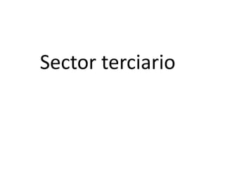 Sector secundario