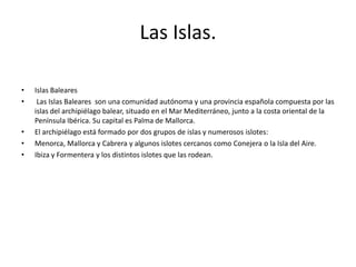 Sector Secundario:     La minería canaria nunca ha tenido gran desarrollo. El carácter volcánico de su roquedo ha limitado mucho sus posibilidades mineras. Sí hay una cierta actividad cantera para proporcionar piedra de construcción. La producción de energía eléctrica es importante pero de carácter regional. Canarias produce toda la energía eléctrica que consume, pero el consumo no es muy grande ya que aunque el desarrollo turístico ha hecho aumentar mucho la demanda, esta sigue siendo baja a causa de la baja dotación industrial. A parte de los aeropuertos y las zonas de alta concentración turística, los pozos y la desalación de agua de mar son quienes más energía eléctrica demandan.      La producción industrial canaria siempre ha sido escasa, principalmente a causa de que apenas encontramos en la región materias primas industrializables. En Canarias podemos distinguir dos tipos de industria bien diferenciados, la que atiende a la demanda interior y la dedicada a la exportación.