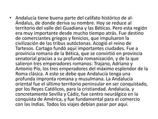 HISTORIA DE   ANDALUCÍA
