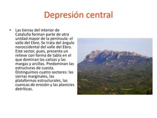 Los Pirineos    Los Pirineos es un accidente mayor de la península ibérica. La parte correspondiente a Cataluña se extiende desde el cabo de Creus hasta el Macizo de la Maladeta, muy cerca del Aneto. Este conjunto va ganando anchura y altura de este a oeste, que es la dirección estructural dominante en los Pirineos. En los Pirineos podemos distinguir dos unidades, el eje axial y las cadenas prepirenaicas.