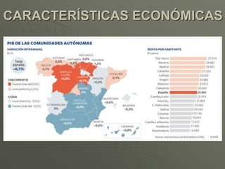 CARACTERÍSTICAS ECONÓMICAS 
 